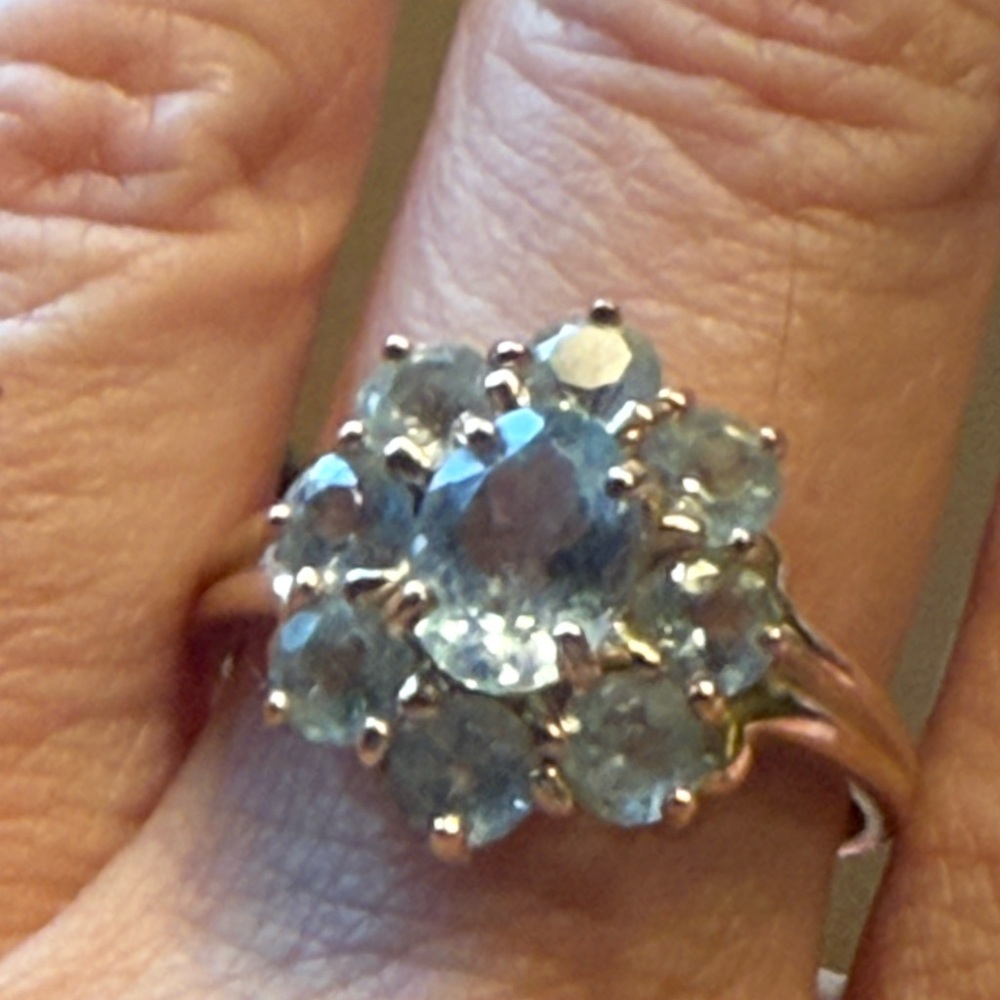 Dazzling Aquamarine Gemstone Ring